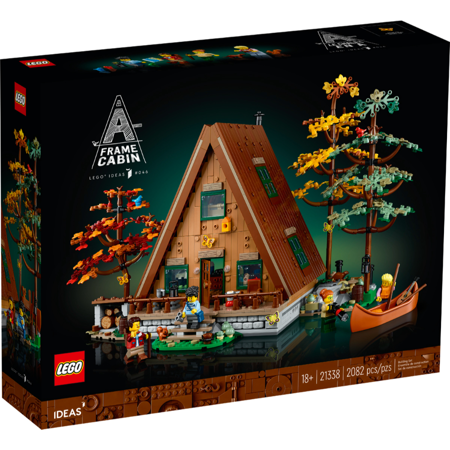 LEGO Ideas A-Frame Cabin