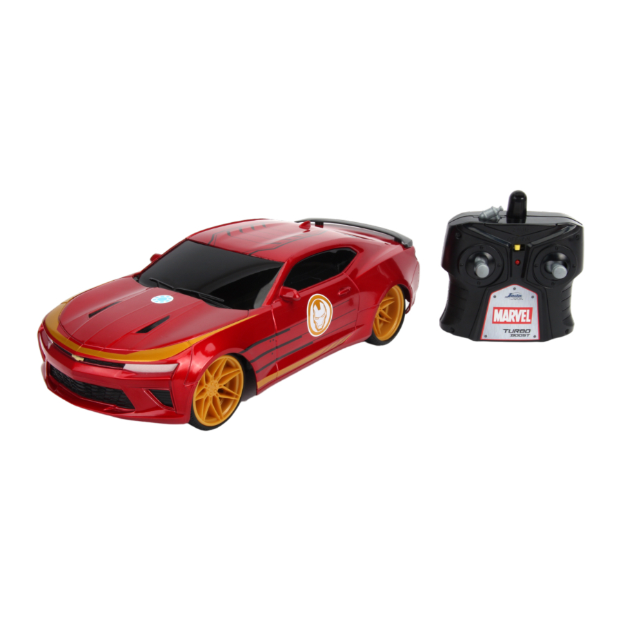 Jada Radio Control 1:16 Marvel Iron Man 2016 Chevy Camaro SS