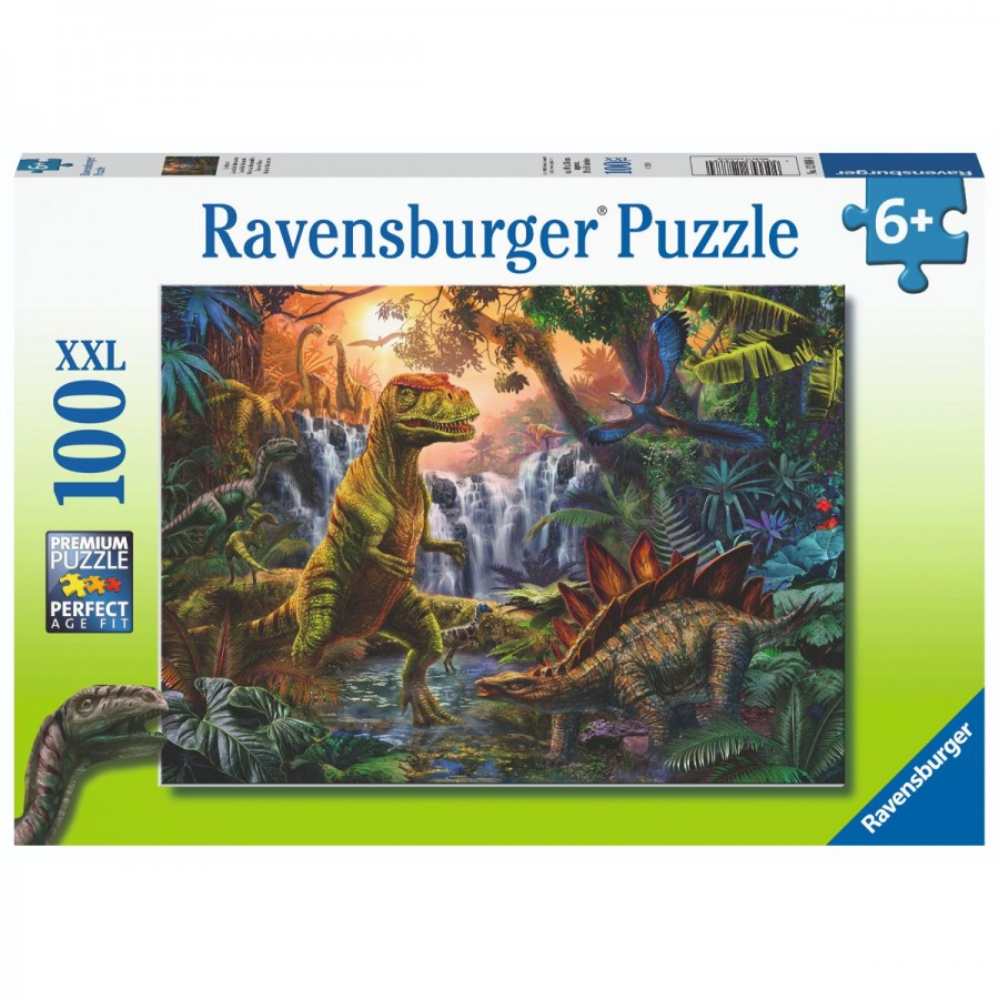 Ravensburger Puzzle 100 Piece Dinosaur Oasis
