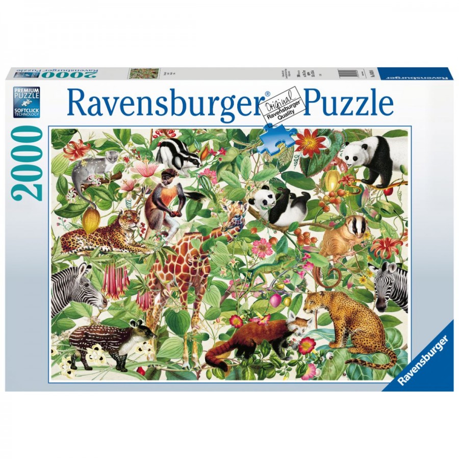 Ravensburger Puzzle 2000 Piece Jungle Puzzle