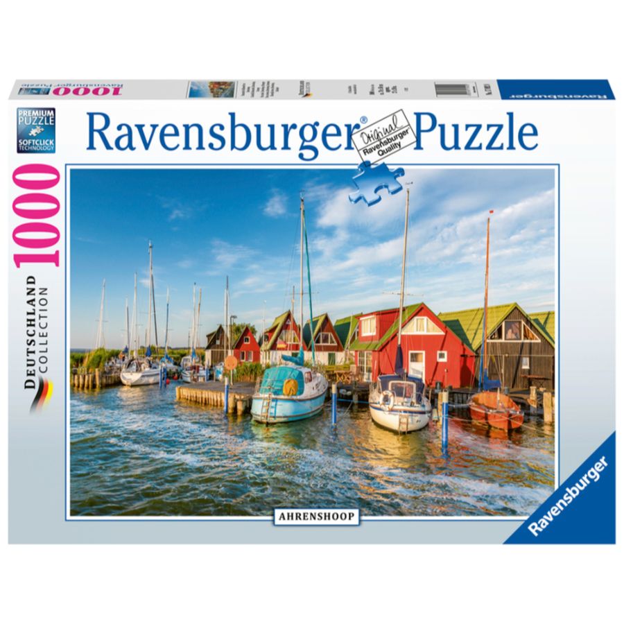 Ravensburger Puzzle 1000 Piece Colourful Harbourside Germany