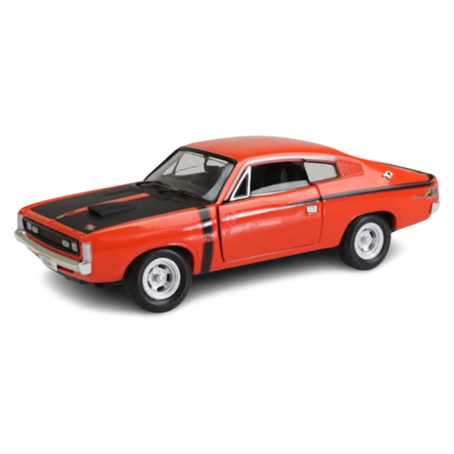 DDA Diecast 1:32 Hot Red E38 Valiant Charger Street