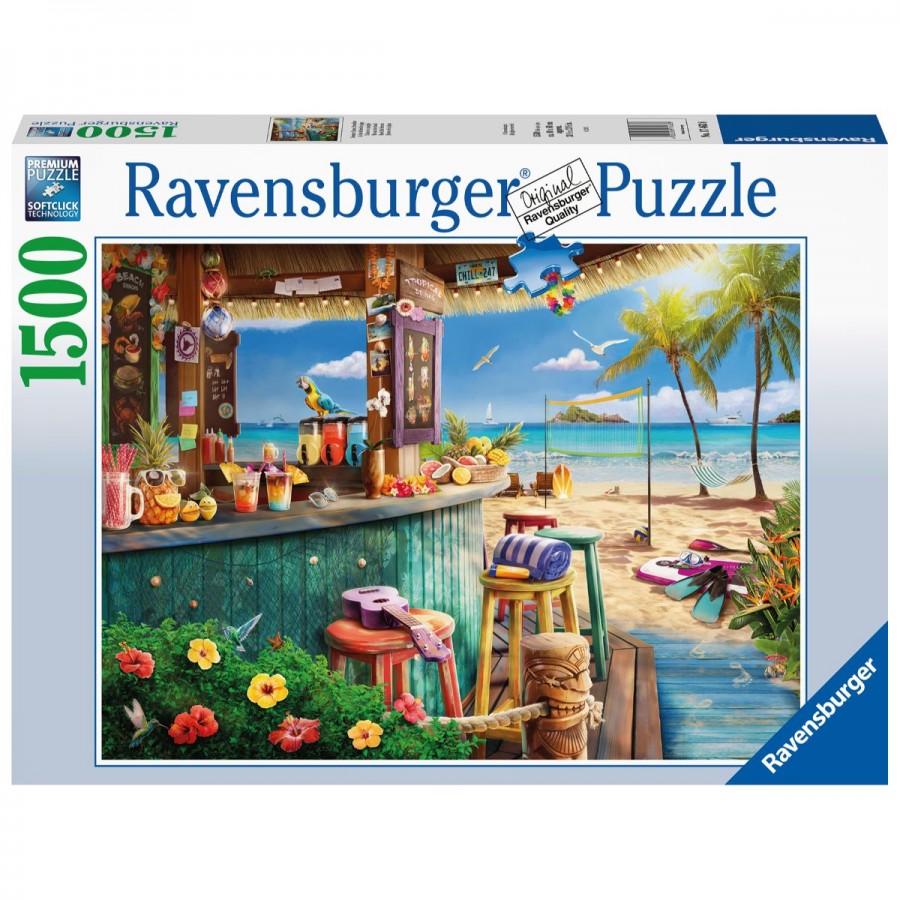 Ravensburger Puzzle 1500 Piece Beach Bar Breezes