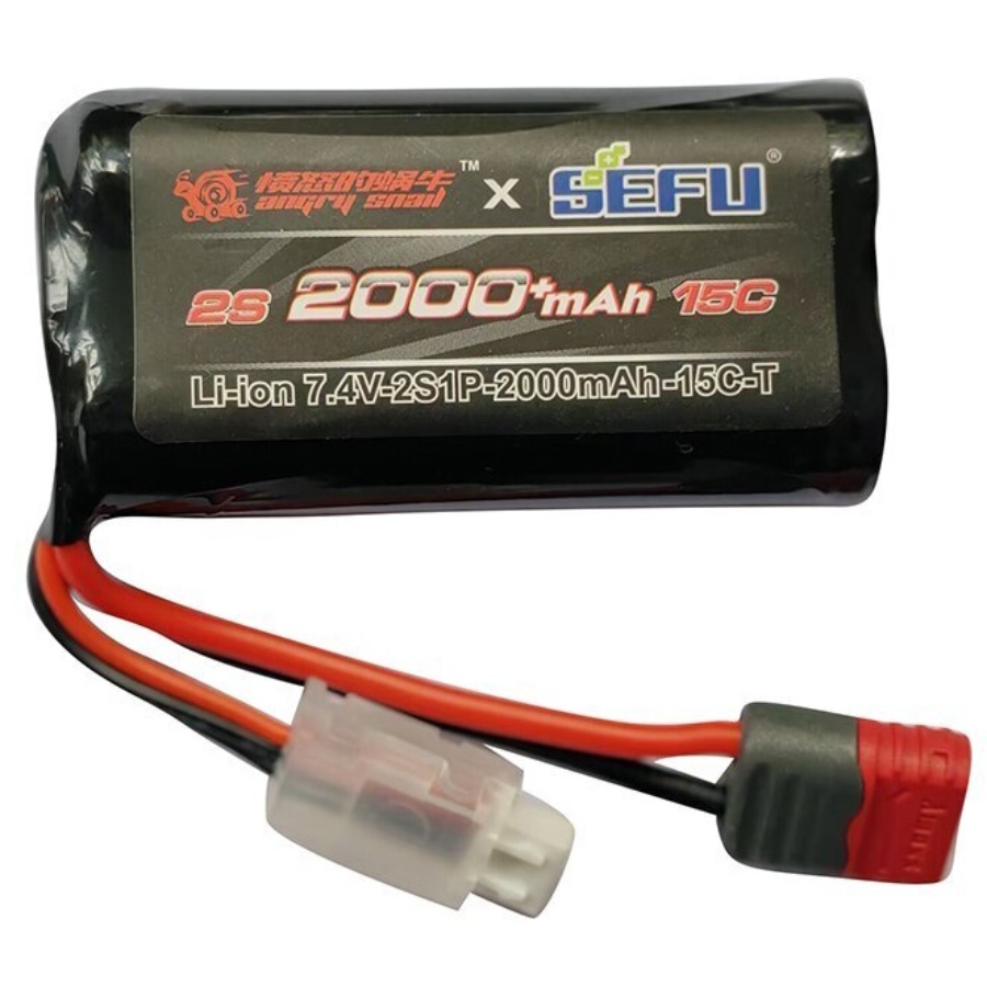 MJX RC 2S 7.4V 2S 2000mAh 15C Li-ion Battery B2S20