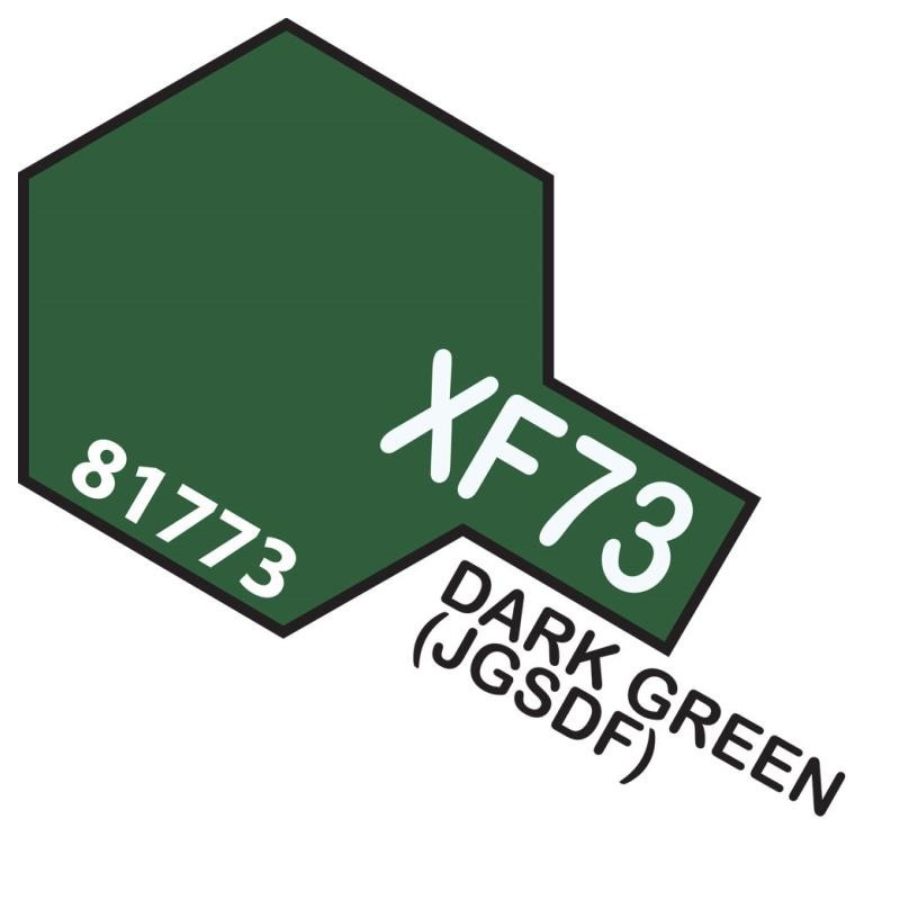 Tamiya Mini Acrylic Paint XF73 Dark Green JGSDF