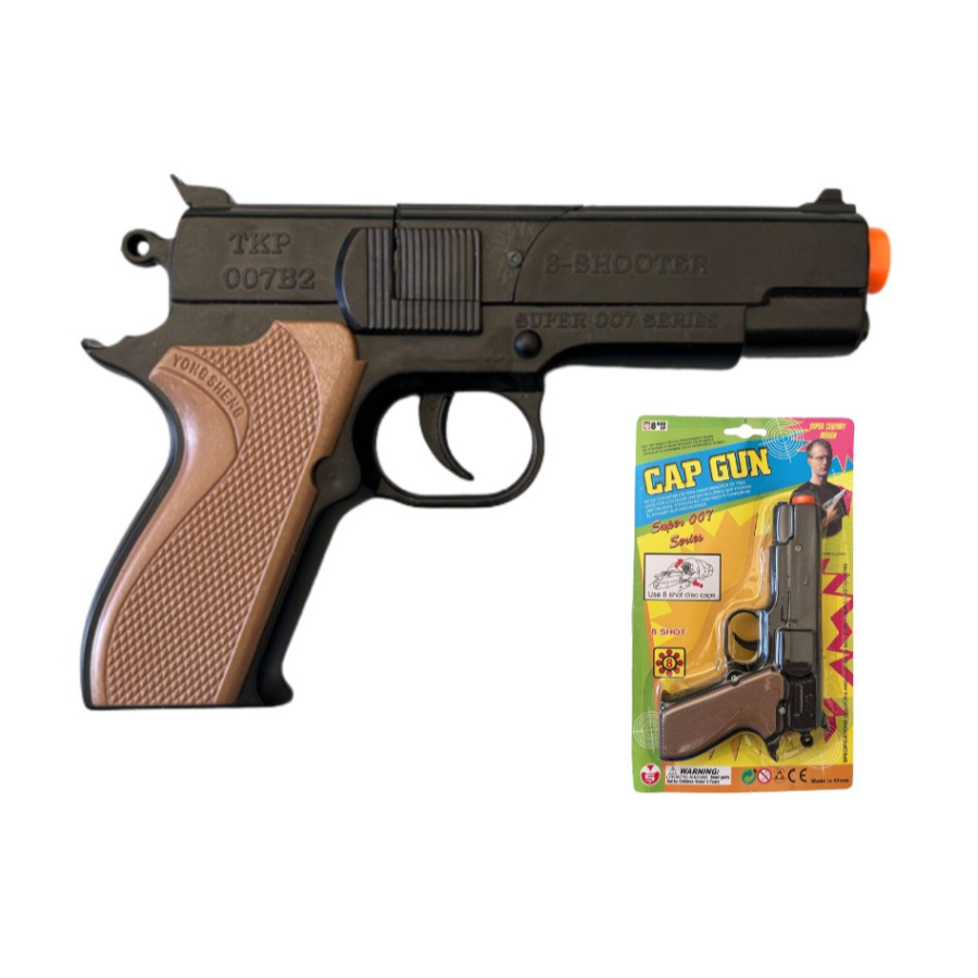 Cap Gun Police Gun Plastic