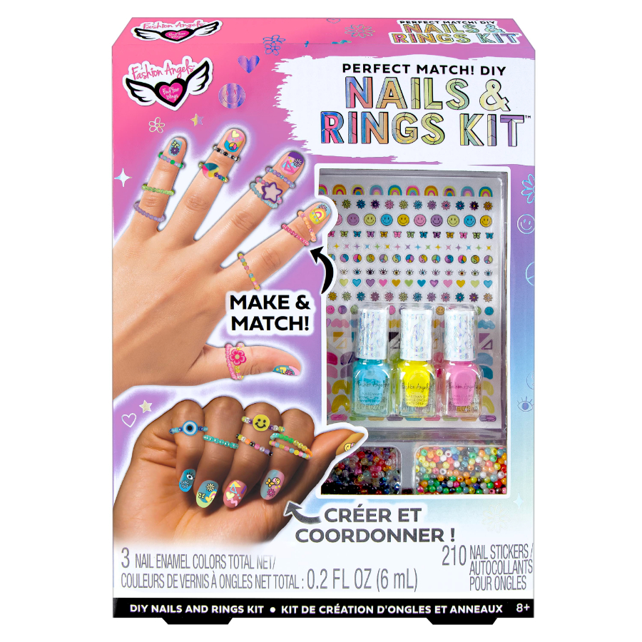 Fashion Angels Mix & Match Nails & Rings Kit
