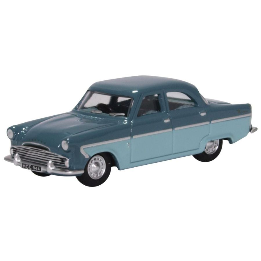 Oxford Diecast 1:76 Ford Zodiac MkII Shark Blue Pompadour Blue