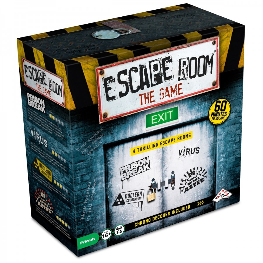 Escape Room Game With 4 Rooms & Chrono Decoder