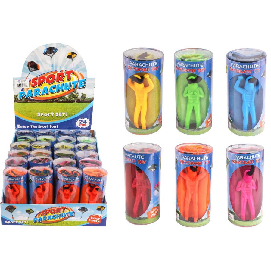 Parachute Skydiver Assorted