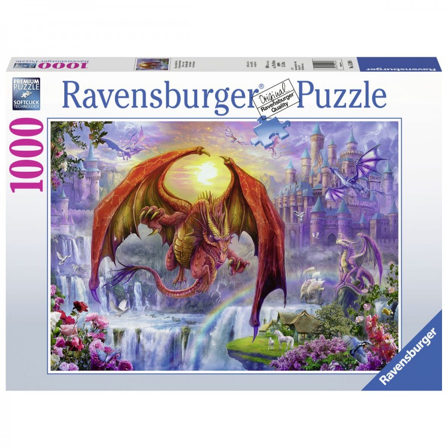 Ravensburger Puzzle 1000 Piece Dragon Kingdom