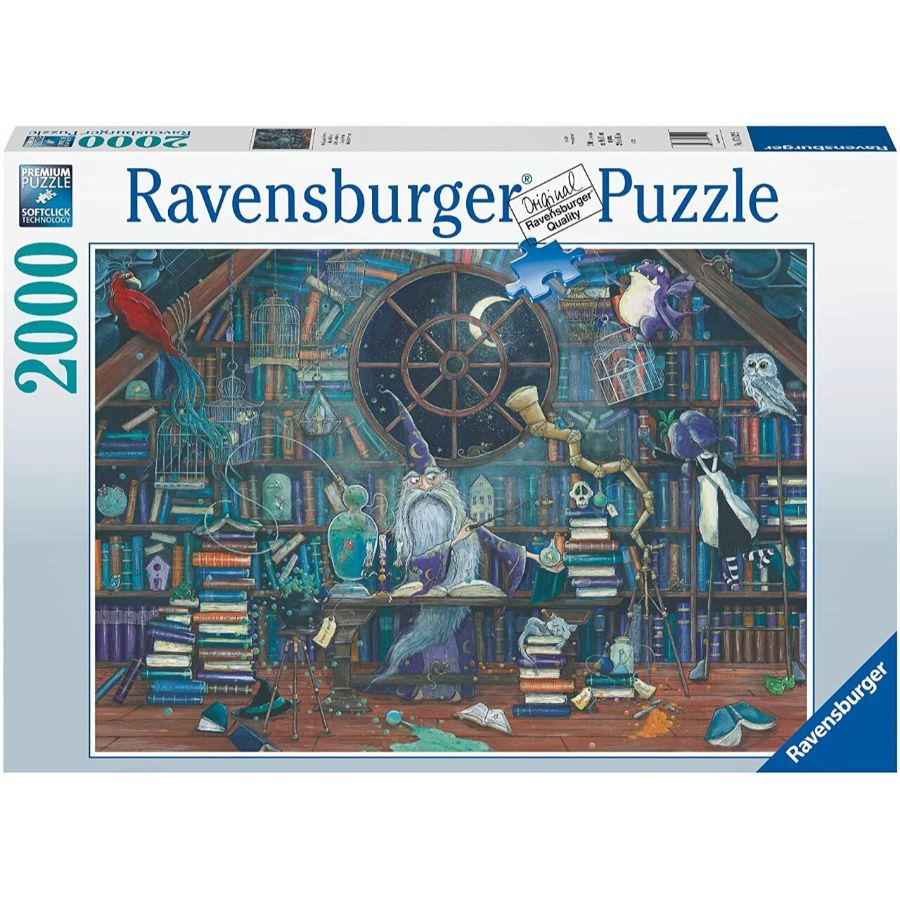 Ravensburger Puzzle 2000 Piece Magical Merlin Puzzle