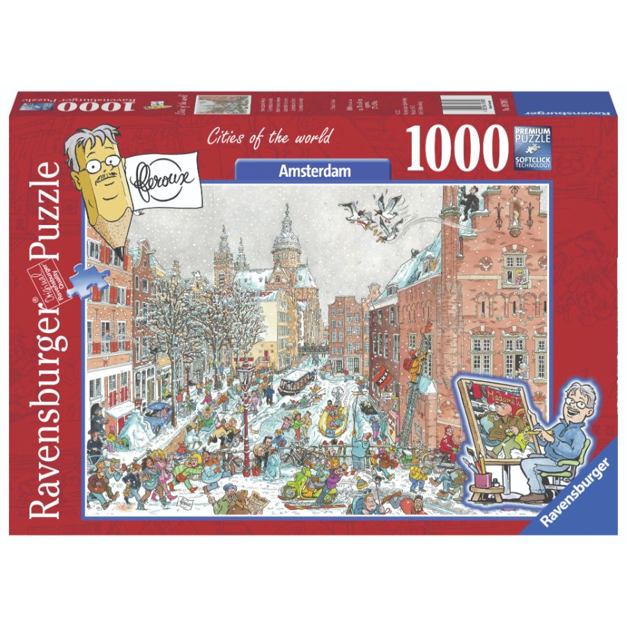 Ravensburger Puzzle 1000 Piece Amsterdam In Winter