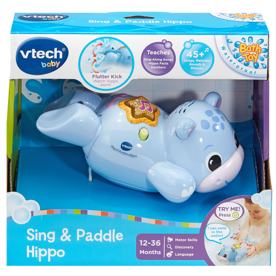 VTech Sing & Paddle Hippo