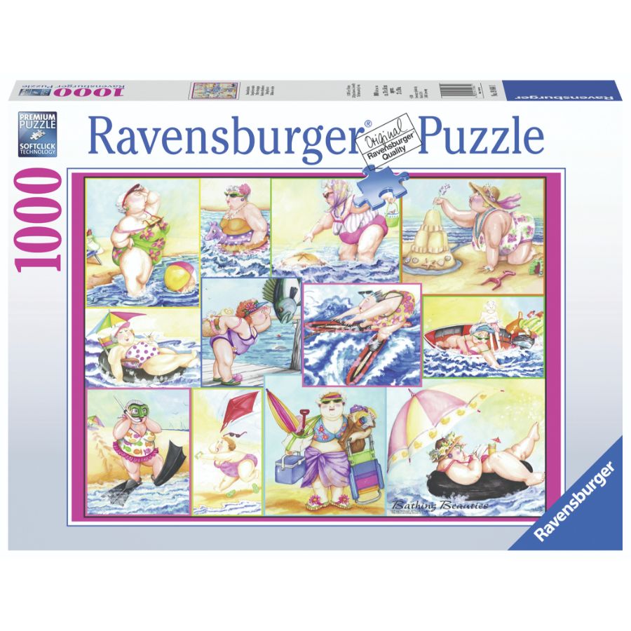 Ravensburger Puzzle 1000 Piece Bathing Beauties