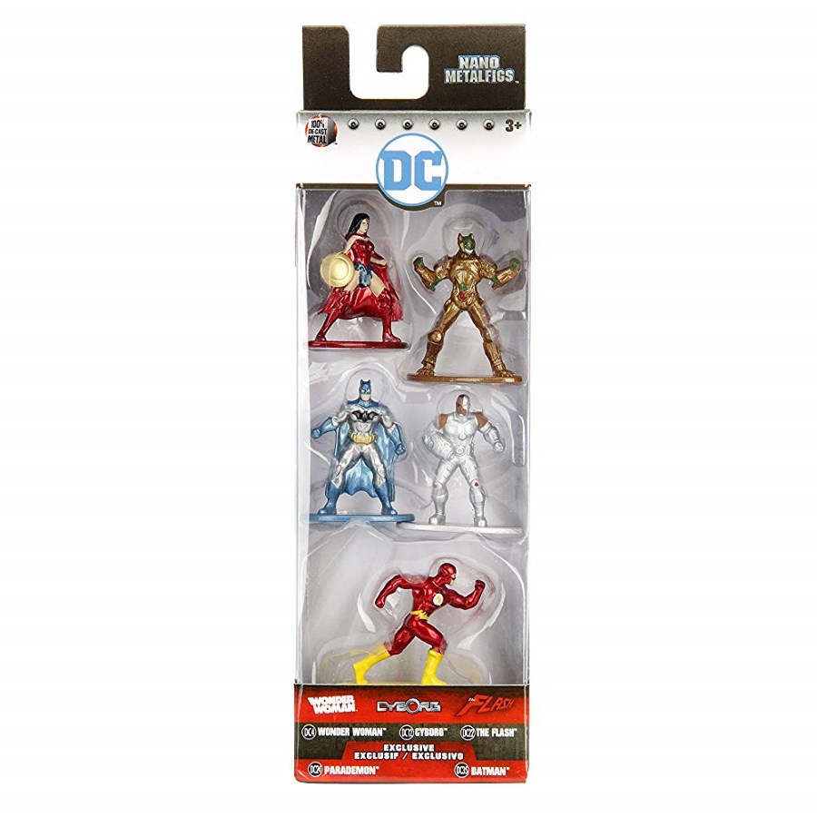 Jada Diecast DC Mini Figure 5 Pack