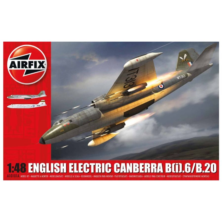 Airfix Model Kit 1:48 English Electric Canberra T4 WJ870