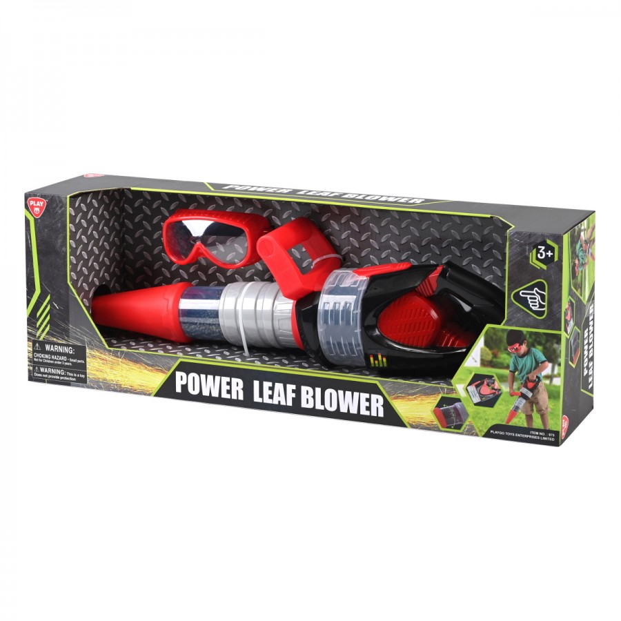 Real Action Power Leaf Blower With Lights Sounds & Goggles