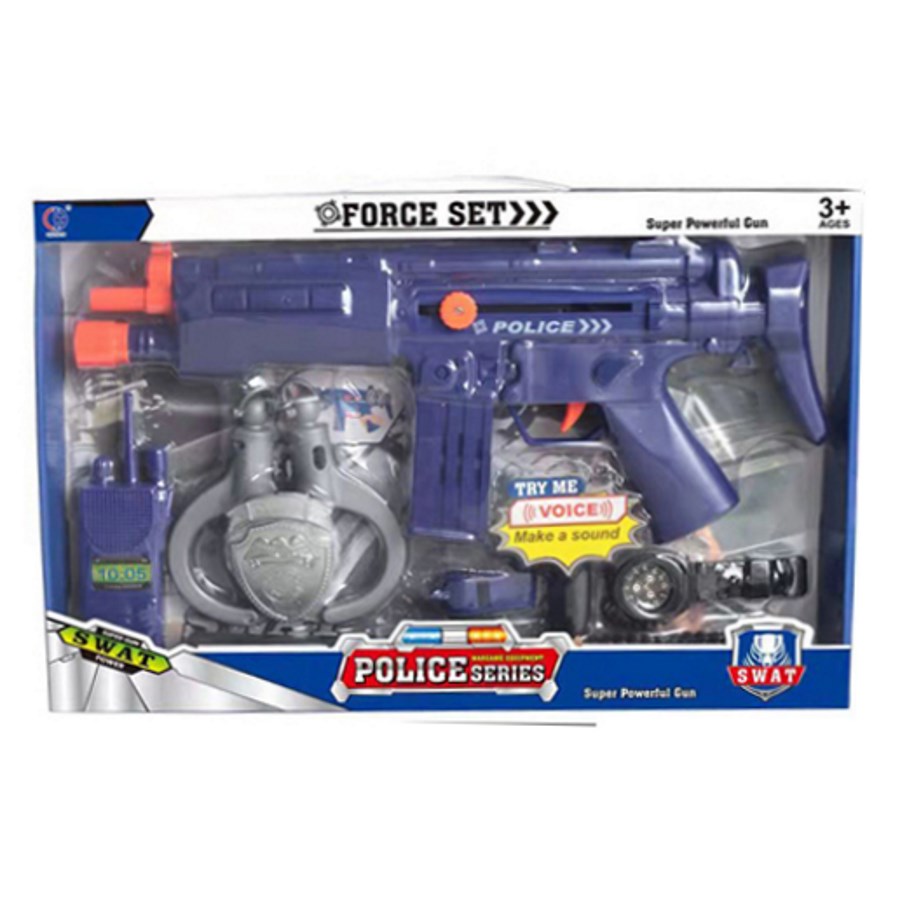 Force Weapons & Accessories Playset For Kids Assorted Military & Police