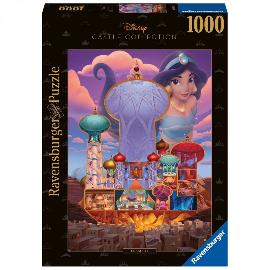 Ravensburger Puzzle Disney 1000 Piece Castles Jasmin