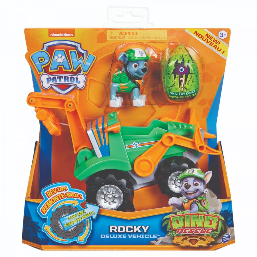 Paw Patrol Dino Rescue Themed Vehicle Assorted