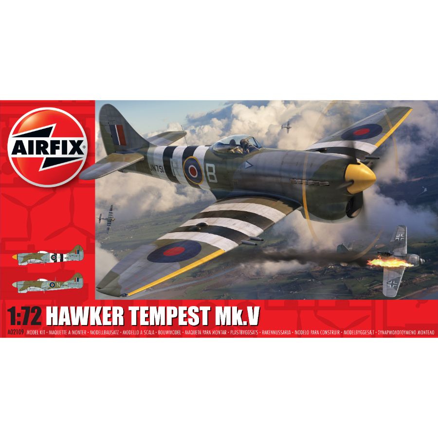 Airfix Model Kit 1:72 Hawker Tempest Mk V