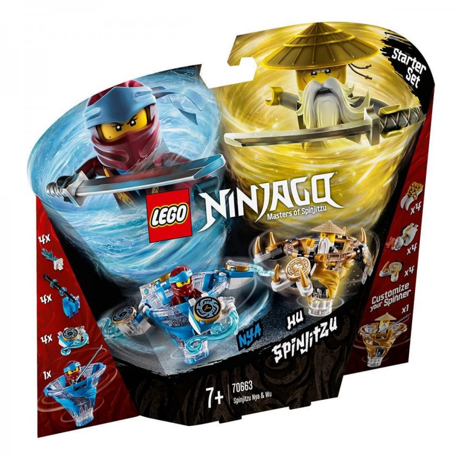 LEGO NINJAGO Spinjitzu Nya & Wu