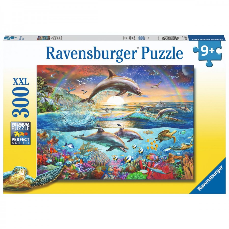 Ravensburger Puzzle 300 Piece Dolphin Paradise