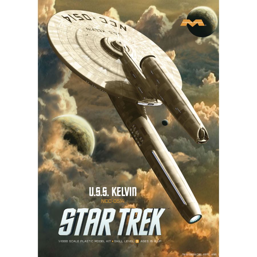 Moebius Model Kit 1:1000 Star Trek USS Kelvin