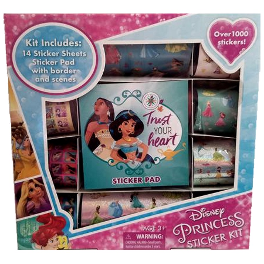 Disney Princess 1000 Sticker Set