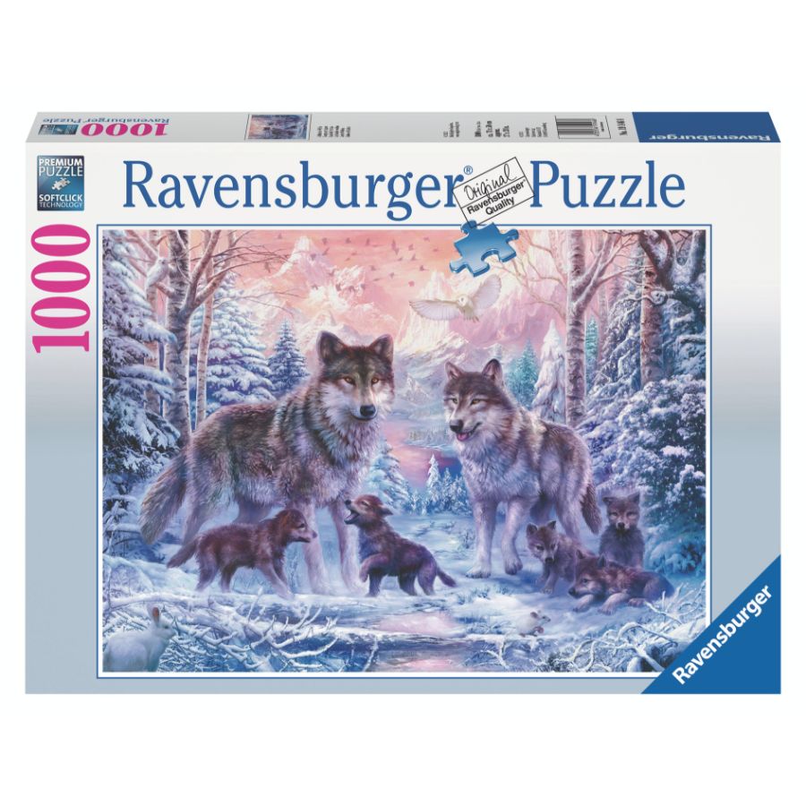 Ravensburger Puzzle 1000 Piece Arctic Wolves