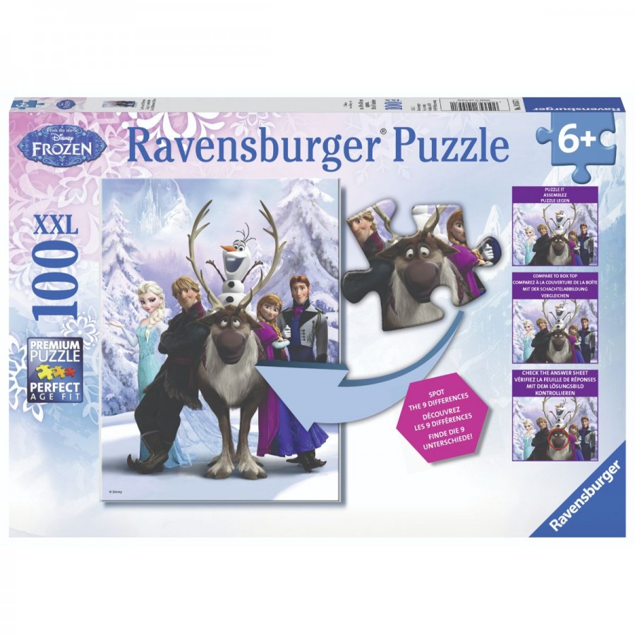 Ravensburger Puzzle Disney 100 Piece Disney Frozen Difference