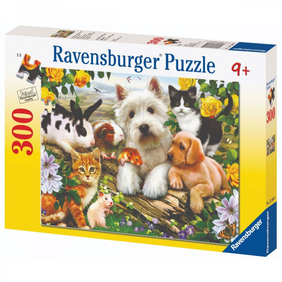 Ravensburger Puzzle 300 Piece Happy Animal Babies