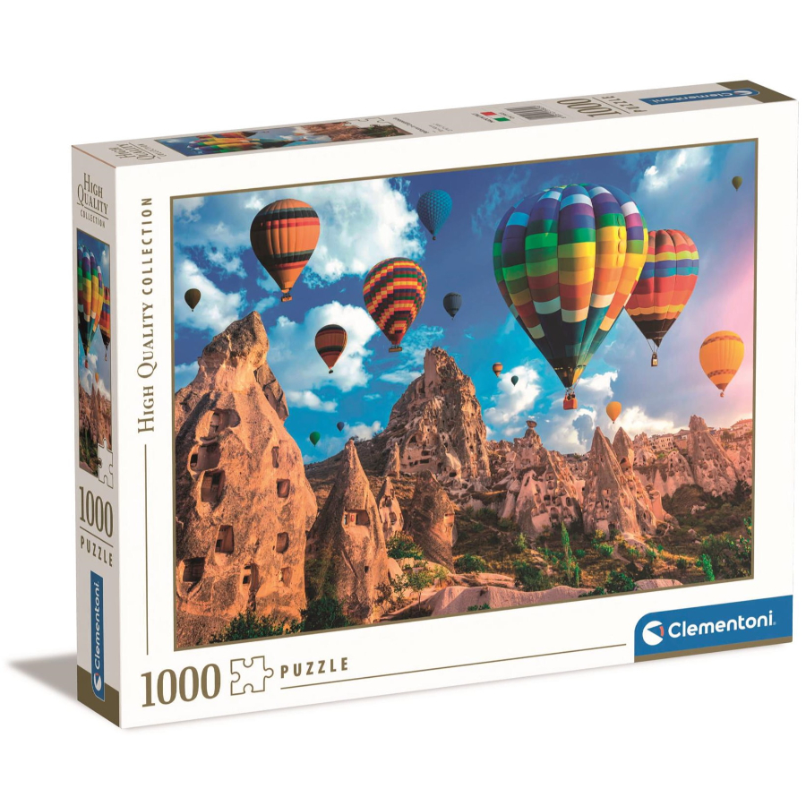 Clementoni 1000 Piece Puzzle Balloons In Cappadocia