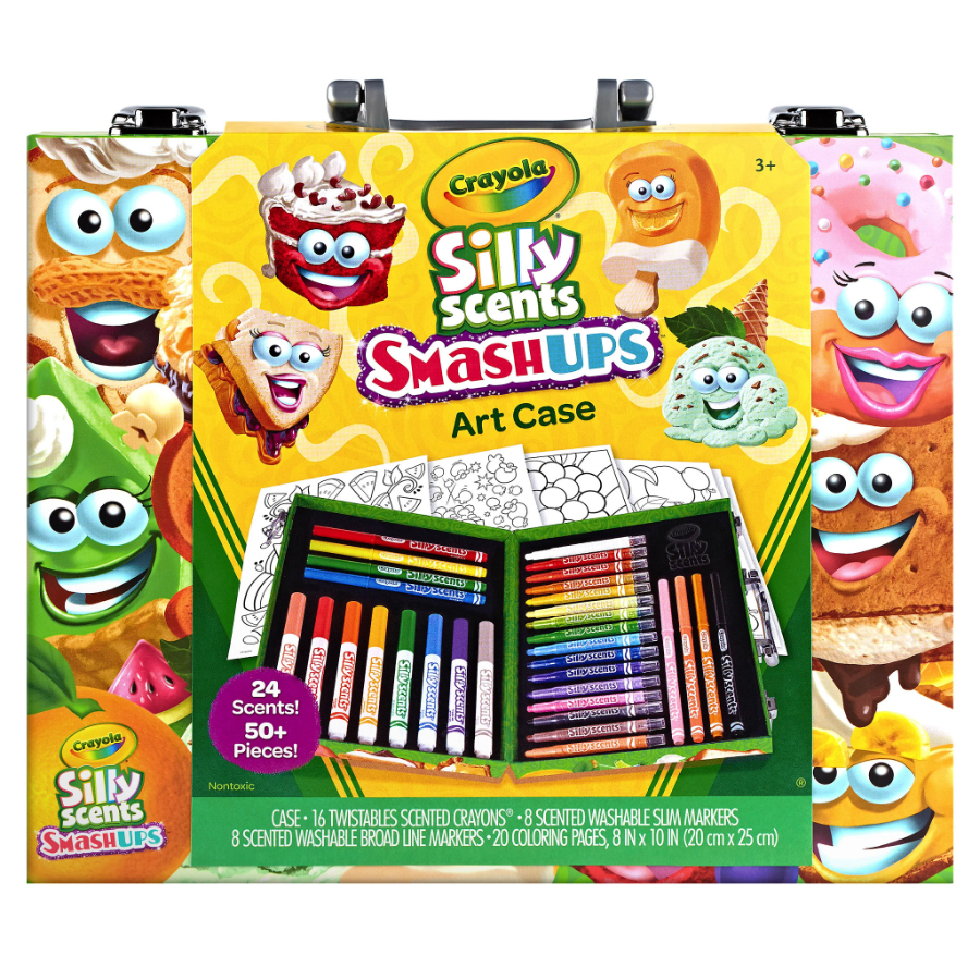 Crayola Silly Scents Smash Ups Mini Art Case