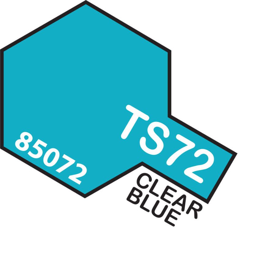 Tamiya Spray Paint TS72 Clear Blue