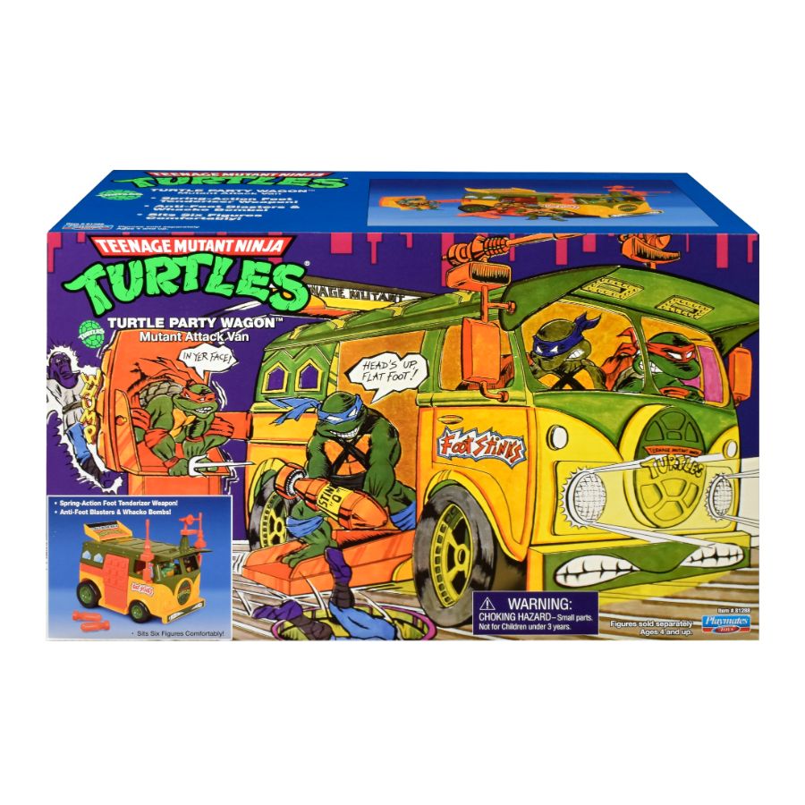 Teenage Mutant Ninja Turtles TMNT Classic Party Van