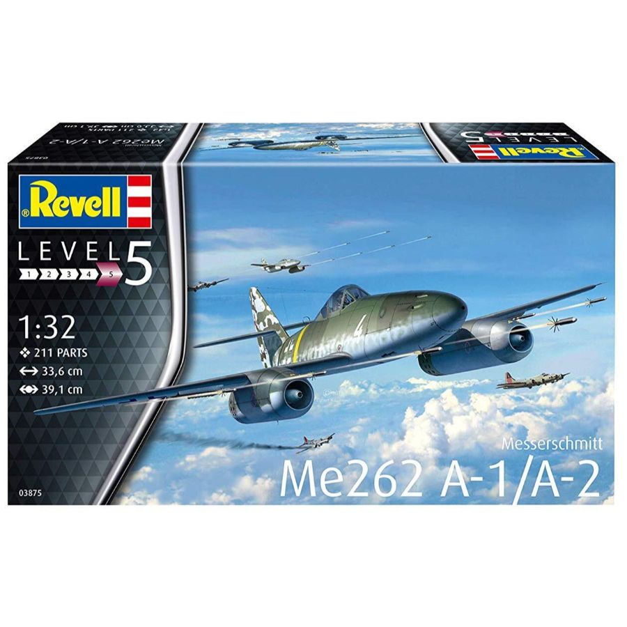 Revell Model Kit 1:32 Me262 A-1 Jetfighter