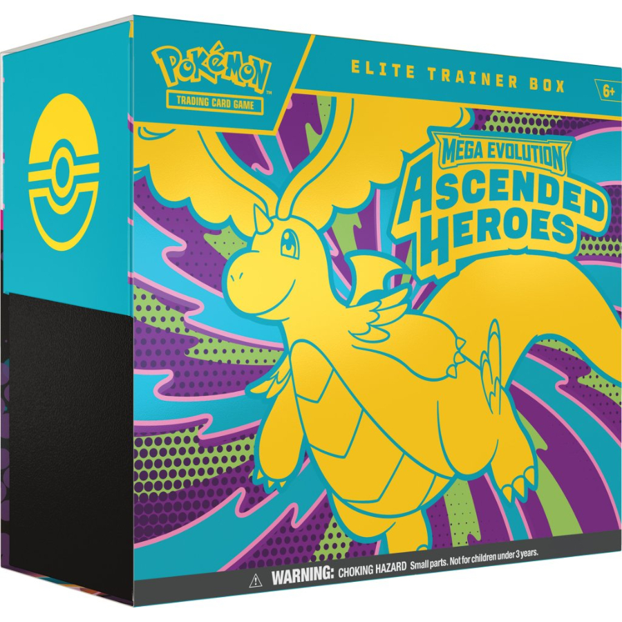 Pokemon TCG Mega Evolution Ascended Heroes Elite Trainer Box