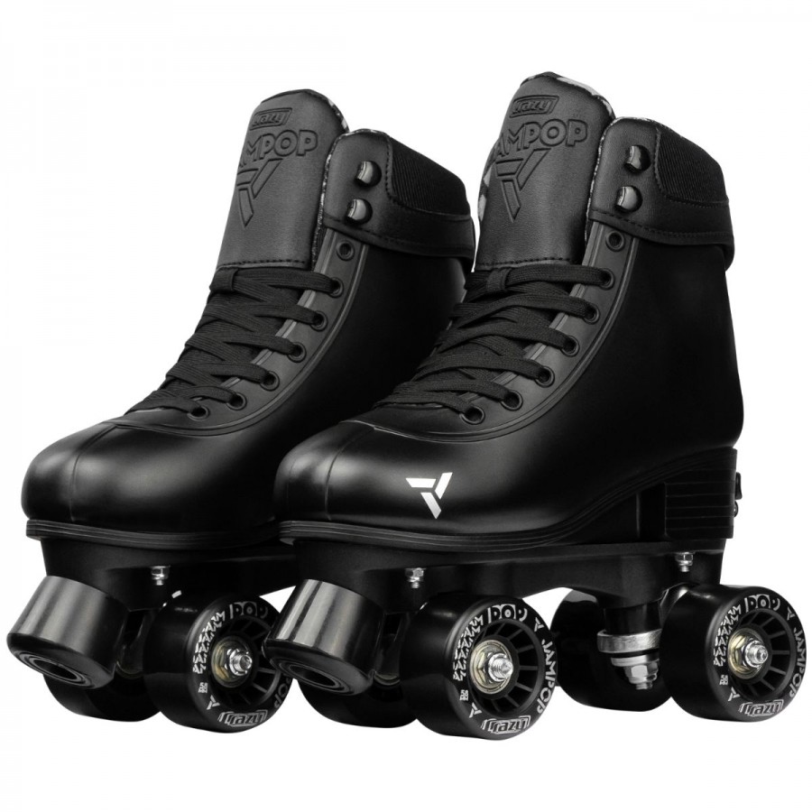 Roller Skates Jam Pop Black Size Adjustable Medium Size 3-6