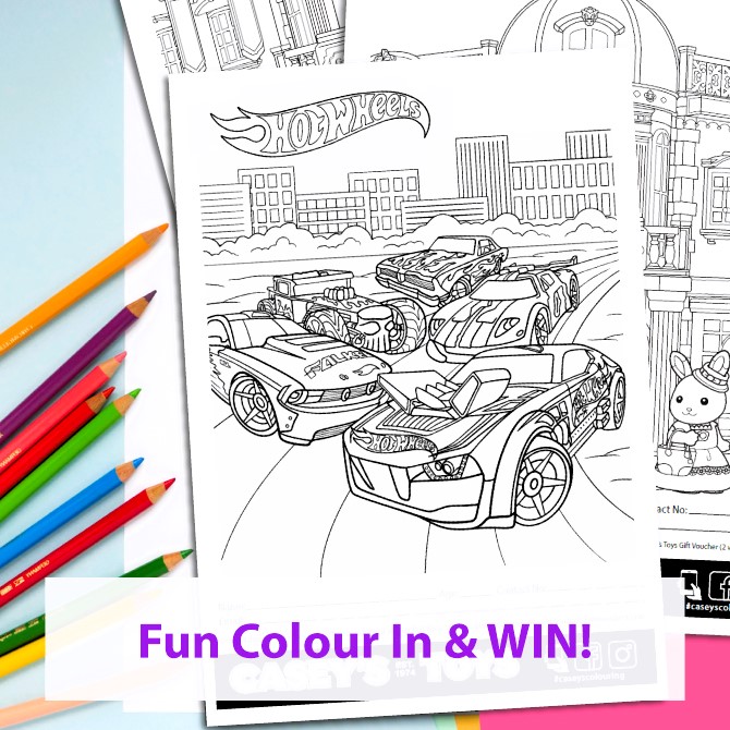 Fun Colour In & WIN Competition