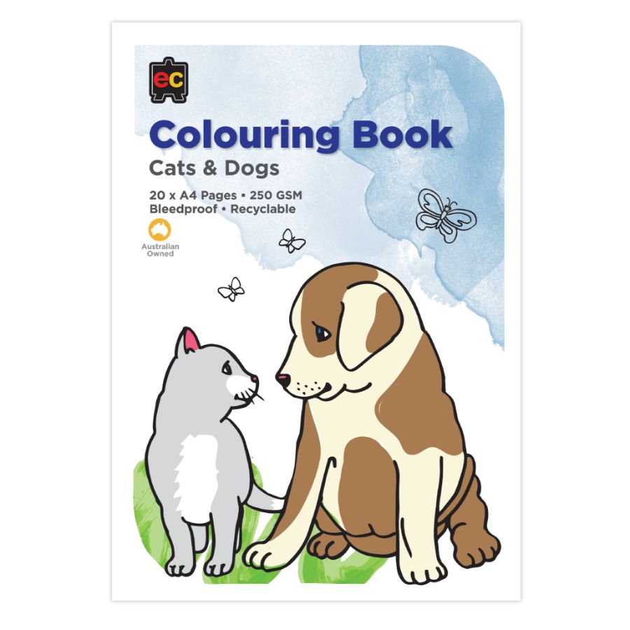 Colouring Book Cats & Dogs