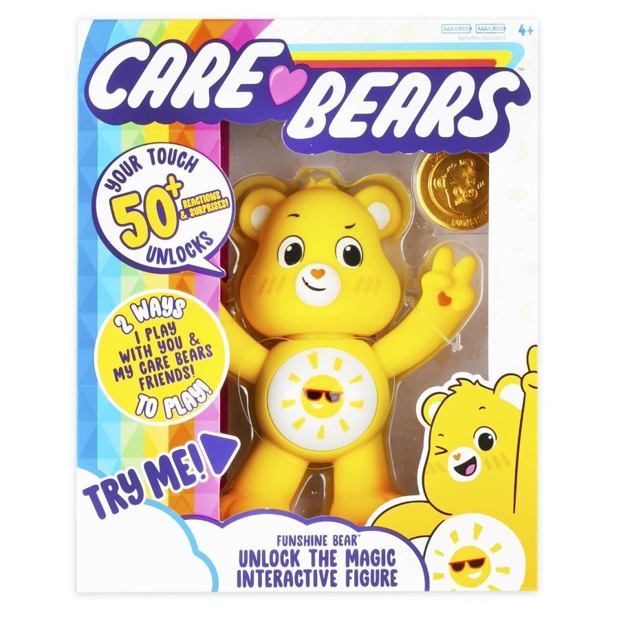 Care Bear Electronic Interactive Funshine Yellow Bear
