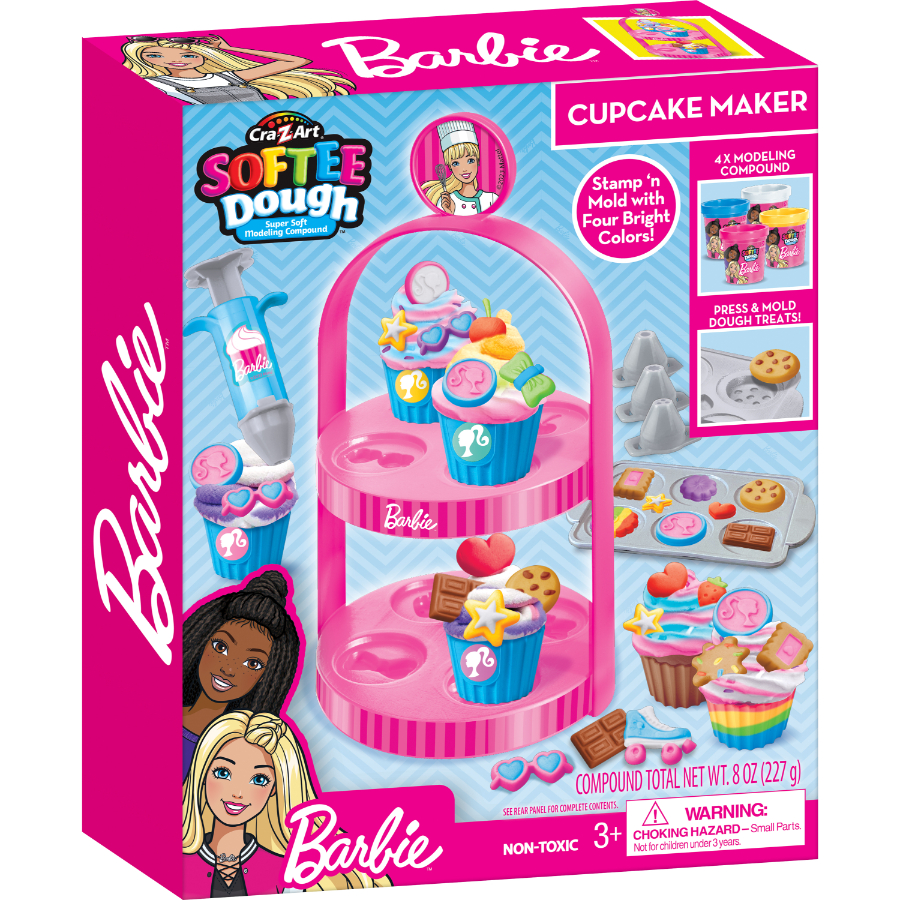 CraZArt Dough Barbie Cupcake Maker Set