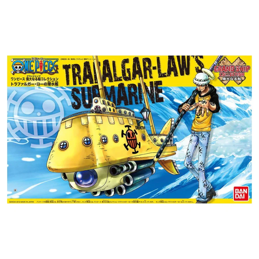 One Piece Model Kit Grand Ship Collection Trafalgar Laws Submarine