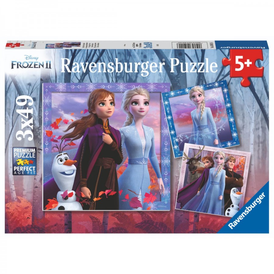 Ravensburger Puzzle Disney 3x49 Piece Frozen 2 The Journey Starts