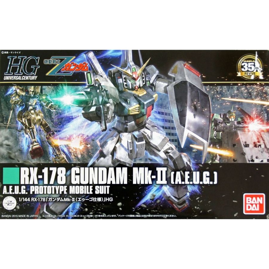 Gundam Model Kit 1:144 HGUC RX-178 Gundam Mk II AEUG
