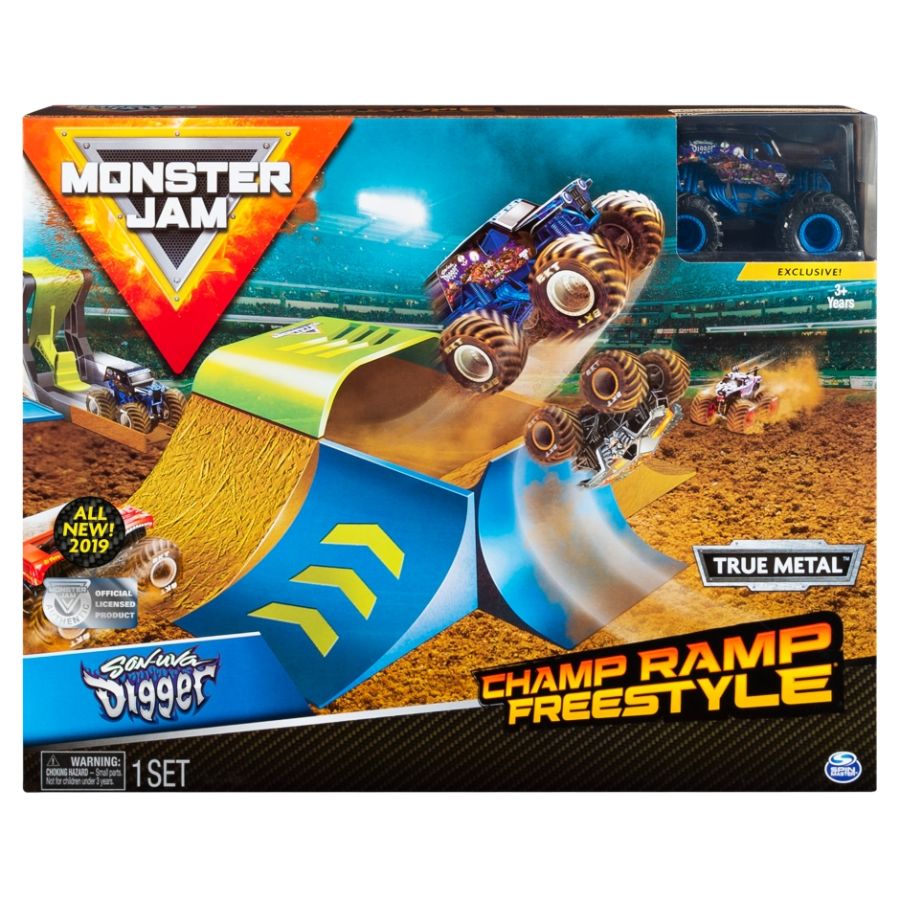 Monster Jam Playset 1:64 Assorted