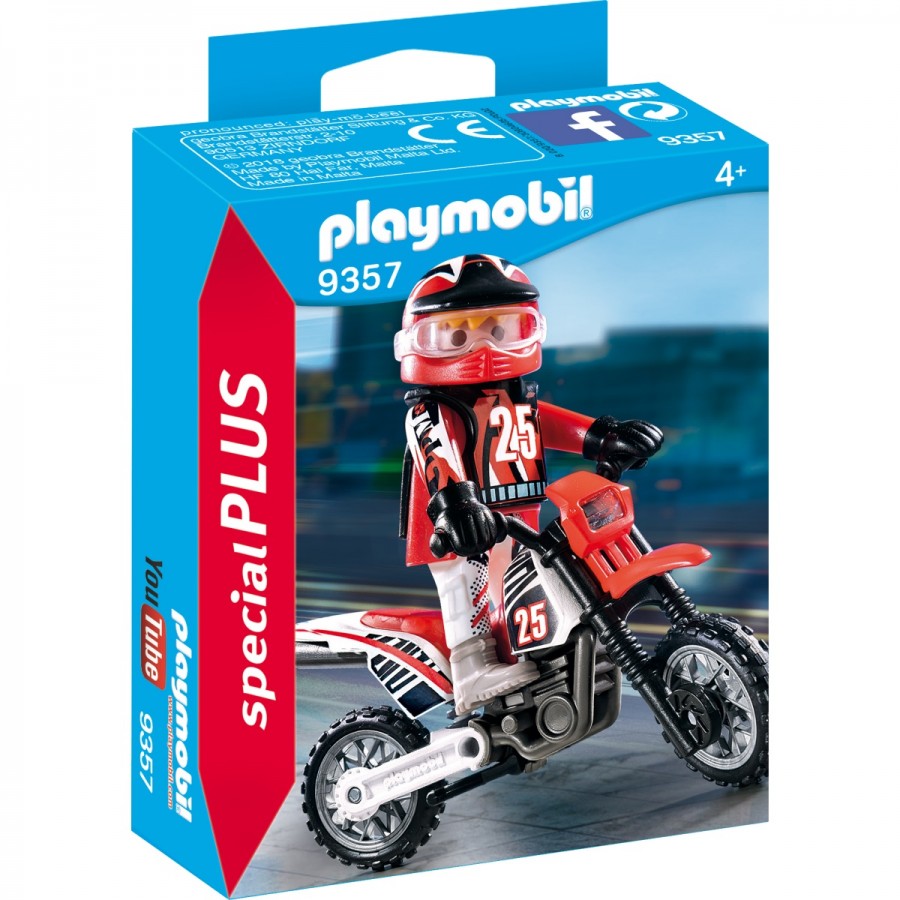 Playmobil Motocross Driver