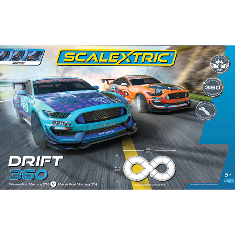 Scalextric Slot Car Set Drift 360